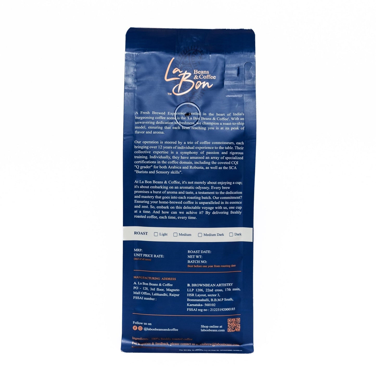 Pinnacle of Aroma - La Bon Beans & Coffee -