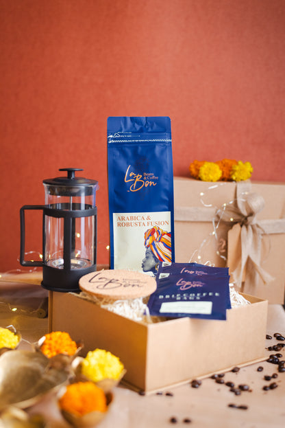 French Press Gift Box - Arabica & Robusta Fusion