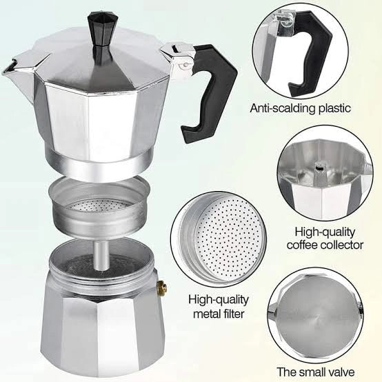 Moka Pot , white