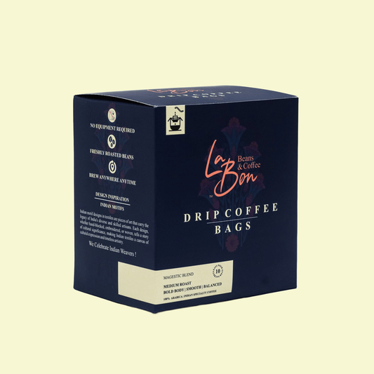 Easy Pour Drip Bag - Majestic Blend - La Bon Beans & Coffee - 